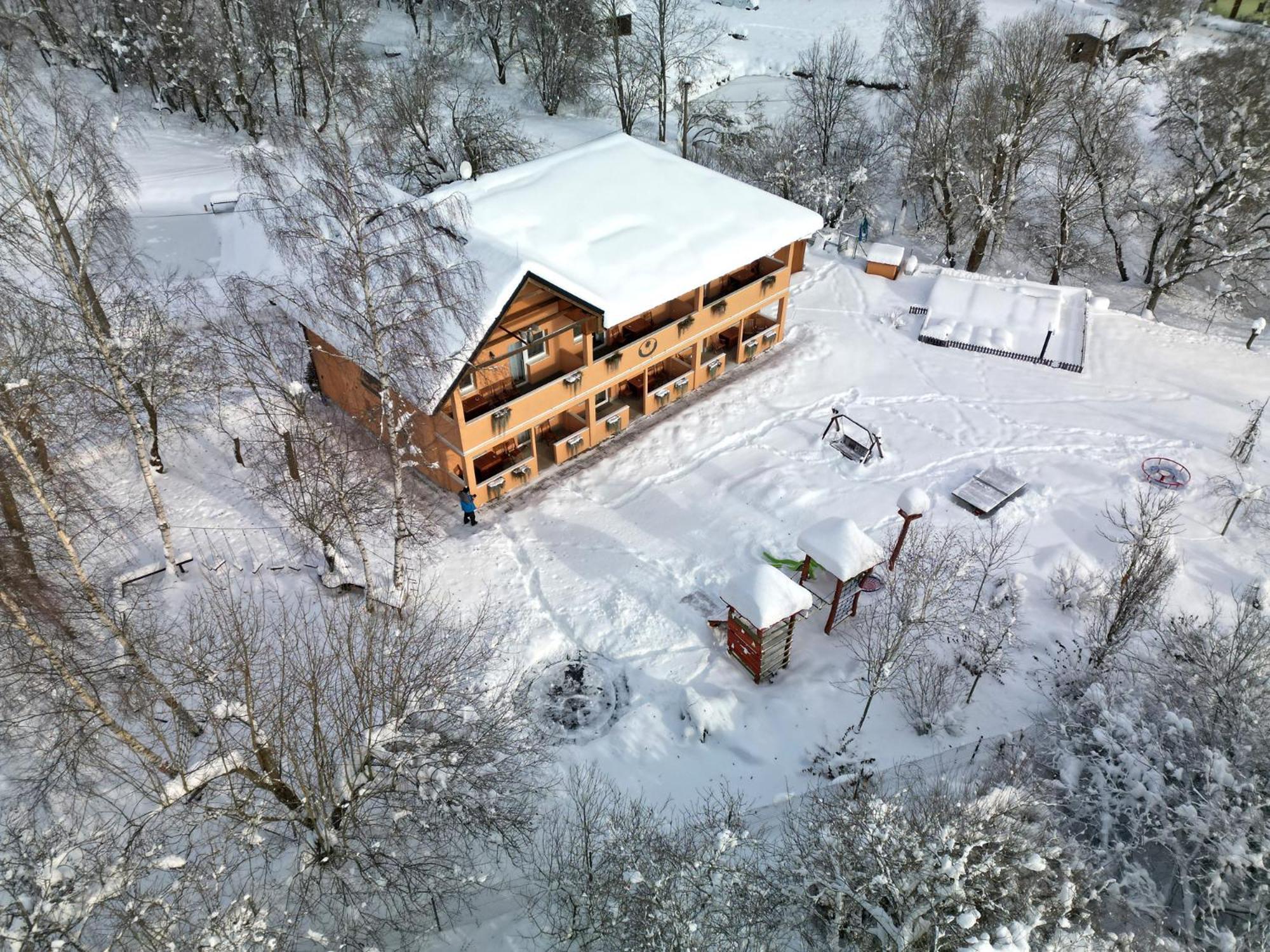Apartments Nad Rybniky Horni Plana Exterior photo